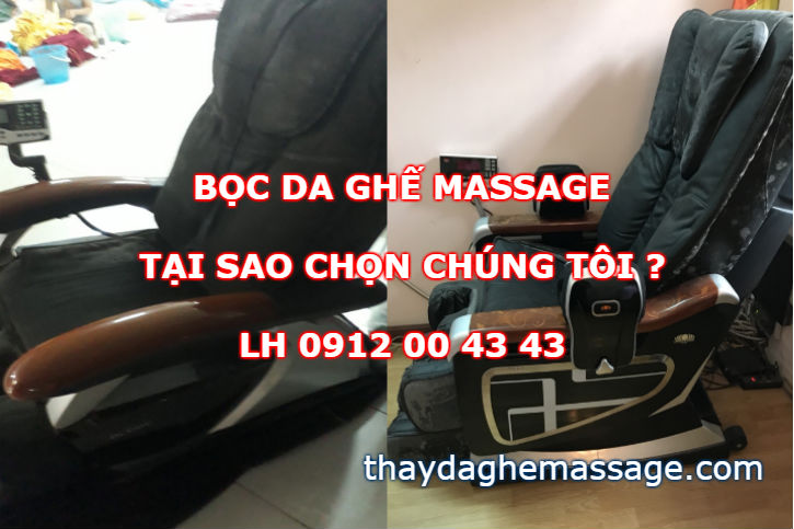 Bọc da ghế massage tại sao chọn chúng tôi