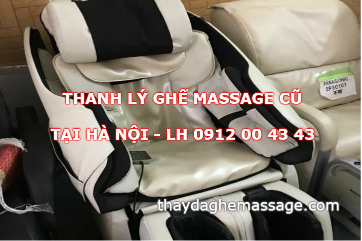 Thanh lý ghế massage cũ tại Hà Nội 