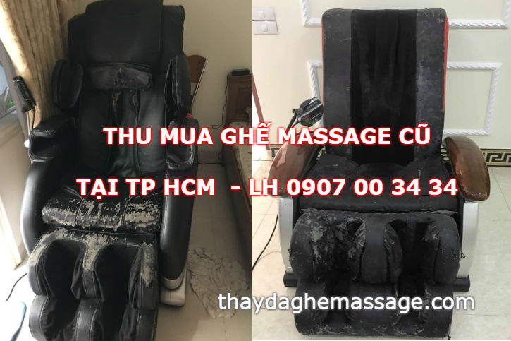 Thu mua ghế massage cũ hư hỏng tại TP HCM