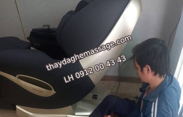 Thay bọc da ghế massage Kingsport ở đâu giá rẻ 