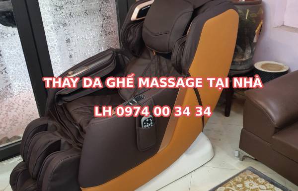 Thay bọc một bộ da ghế massage bao nhiêu tiền