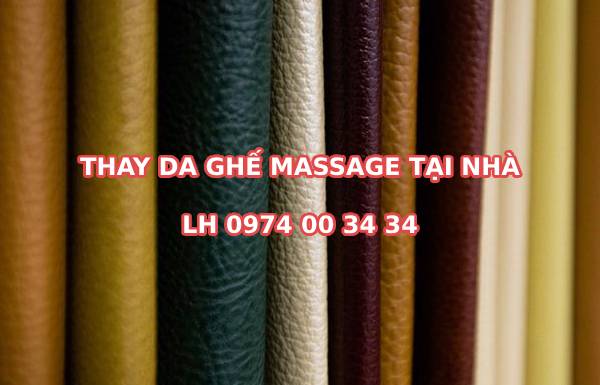 Cách phân biệt da ghế massage khi thay loại tốt và loại đểu