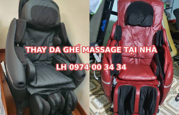 Thay da ghế massage tại khu đô thị Ciputra Hà Nội