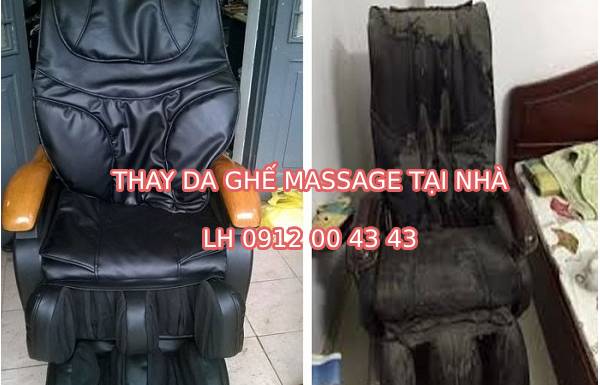 Da ghế massage khách hàng chỉ muốn thay bộ giá rẻ vì sao