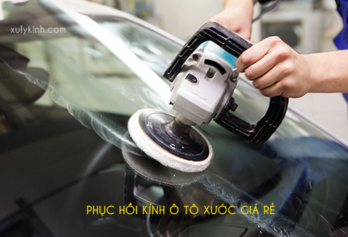 phục hồi kính ô tô xước