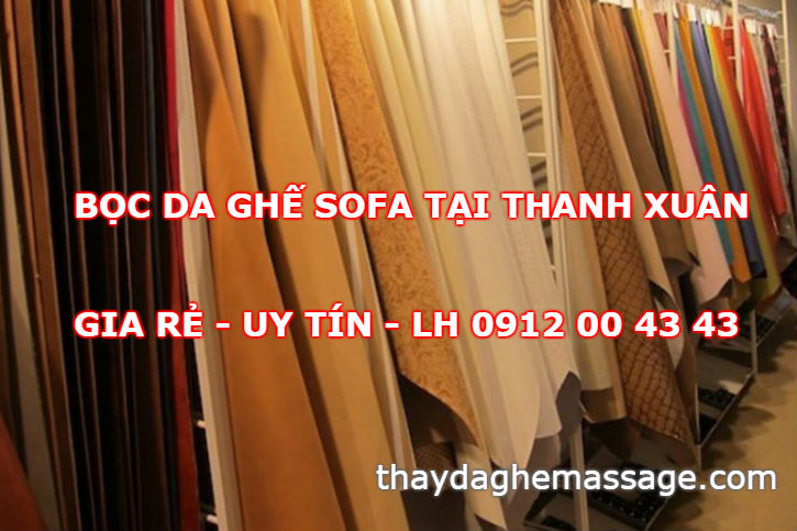 Bọc ghế sofa tại Thanh Xuân