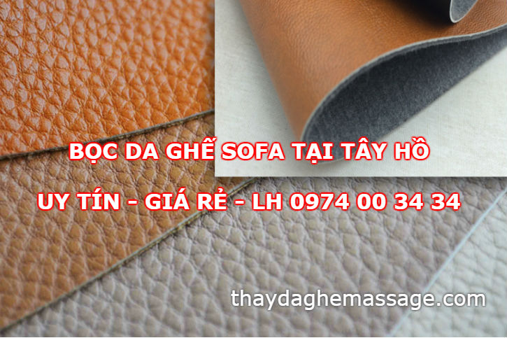 Bọc ghế sofa tại nhà ở Tây Hồ