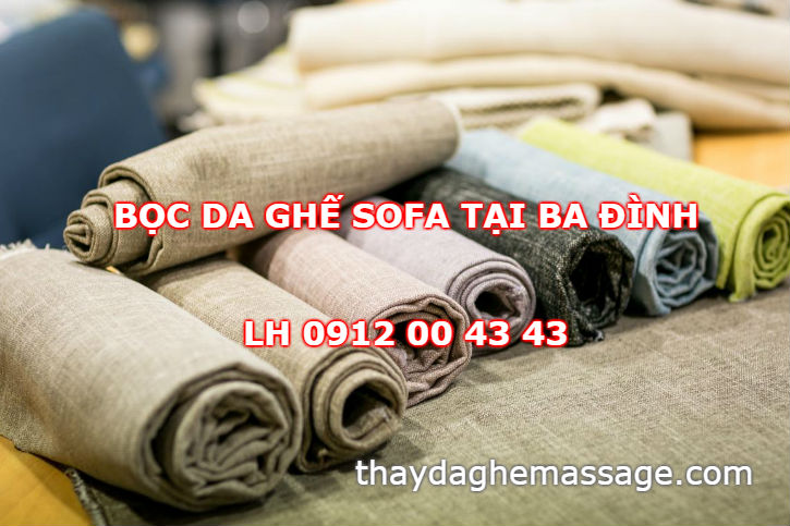 Bọc da ghế sofa tại Ba Đình